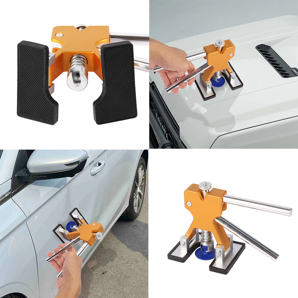 Car Dent Repair Kit Paintless Dent Puller Kit Dent Puller Lifter Kit Include 18 Puller Tabs 🇬🇧
