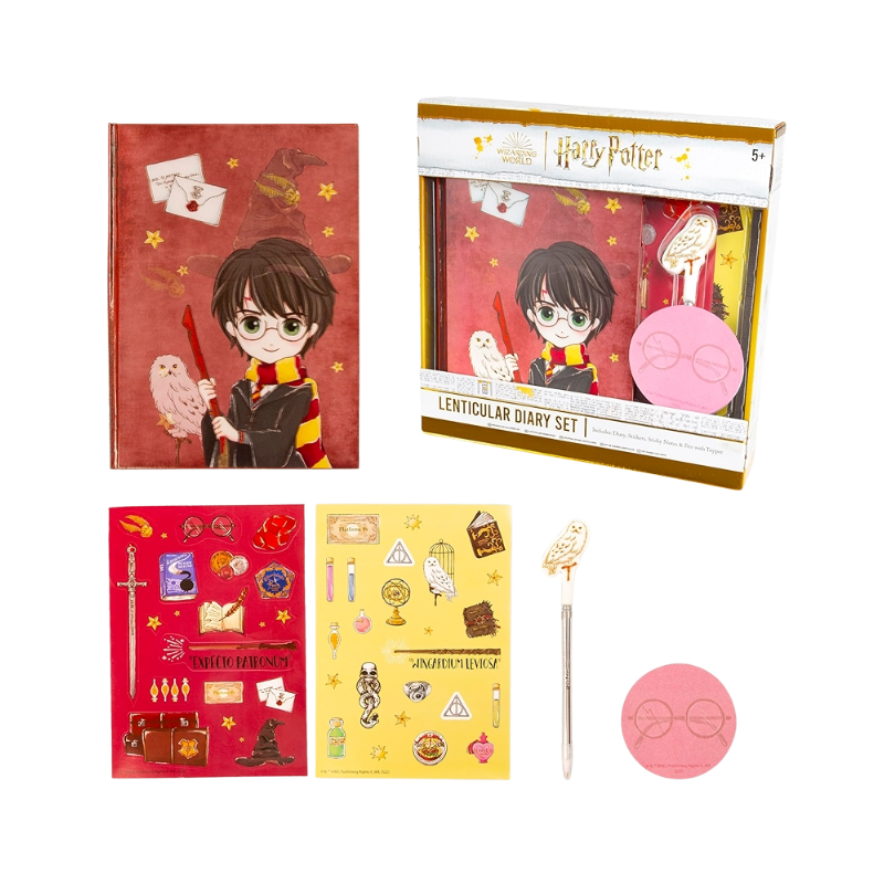 Harry Potter Lenticular Diary Set 🇬🇧