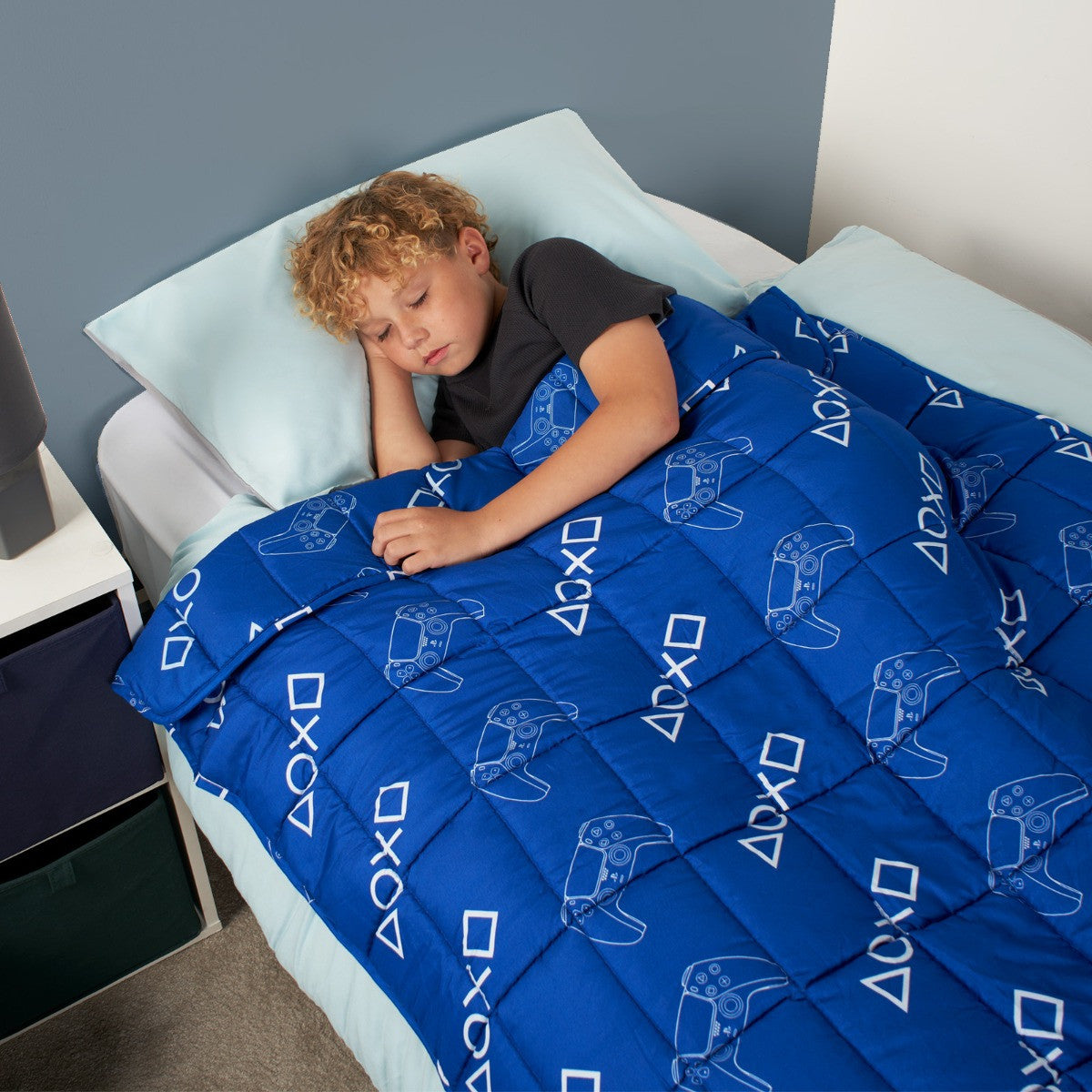 PlayStation Player Weighted Blanket, Blue - 3kg 🇬🇧