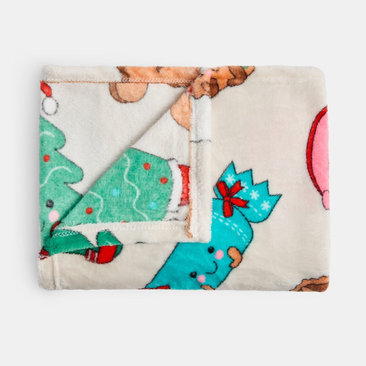 Ultra Soft Sweetie Pies Christmas Print Throw - Multi 🇬🇧
