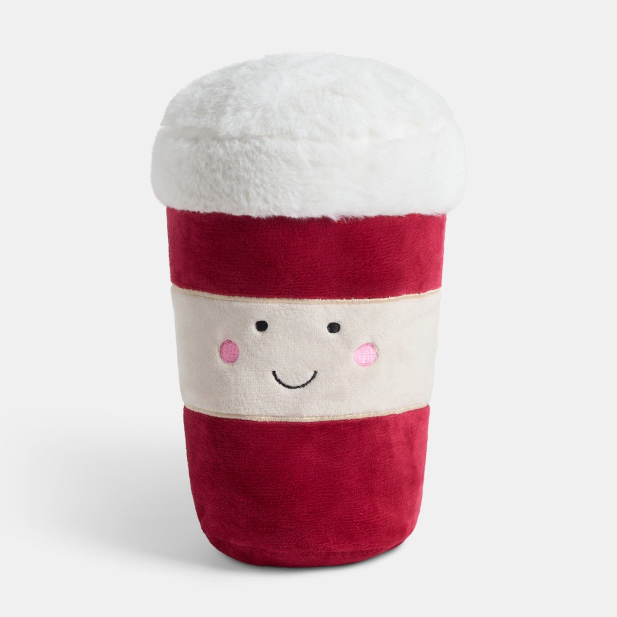 Coffee Cup Microwaveable Hottie - Burgundy 🇬🇧