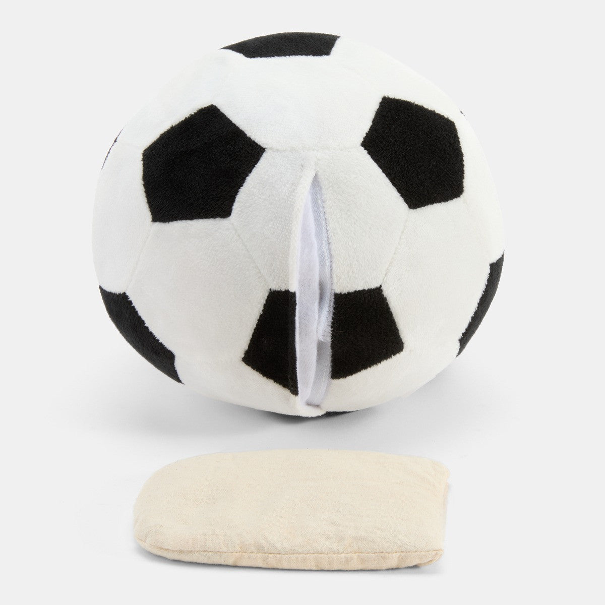 Football Shaped Microwaveable Hottie - Monochrome 🇬🇧