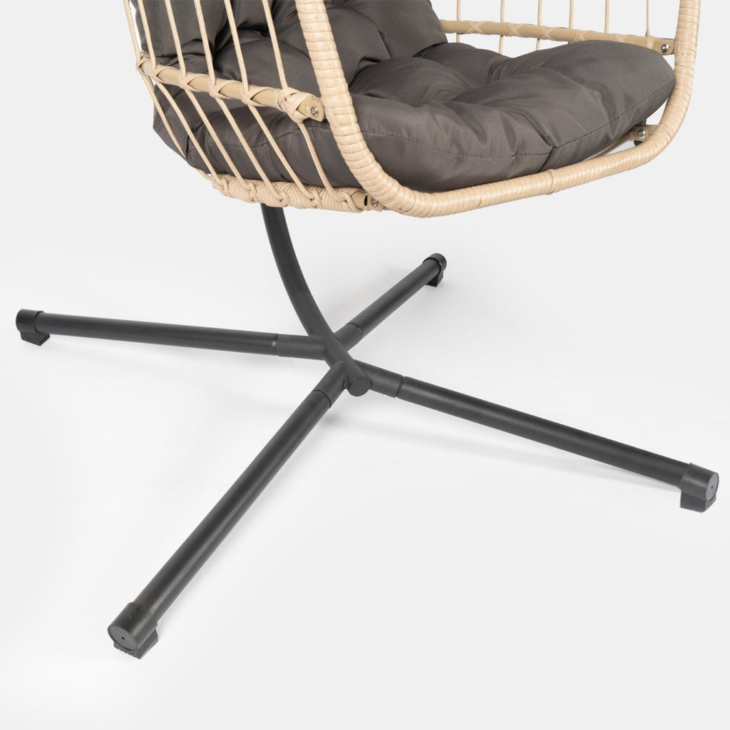 Foldable Hanging Egg Chair - Natural