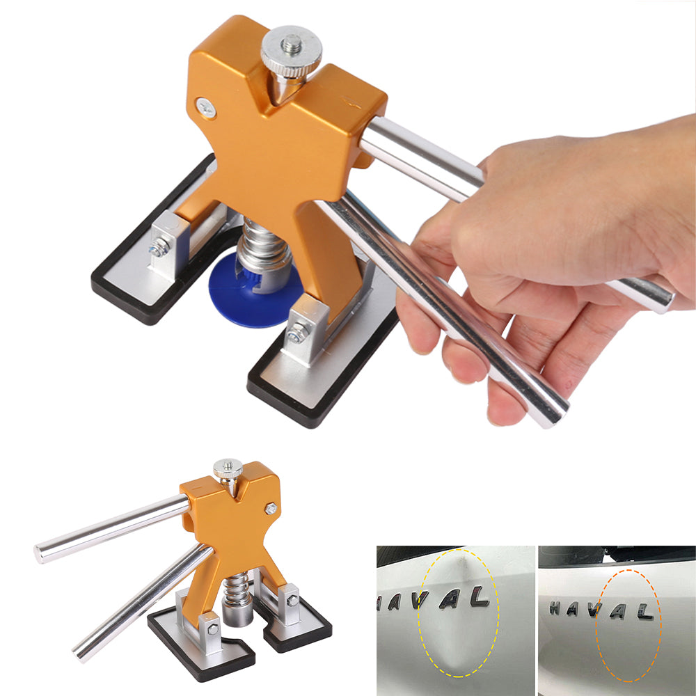 Car Dent Repair Kit Paintless Dent Puller Kit Dent Puller Lifter Kit Include 18 Puller Tabs 🇬🇧