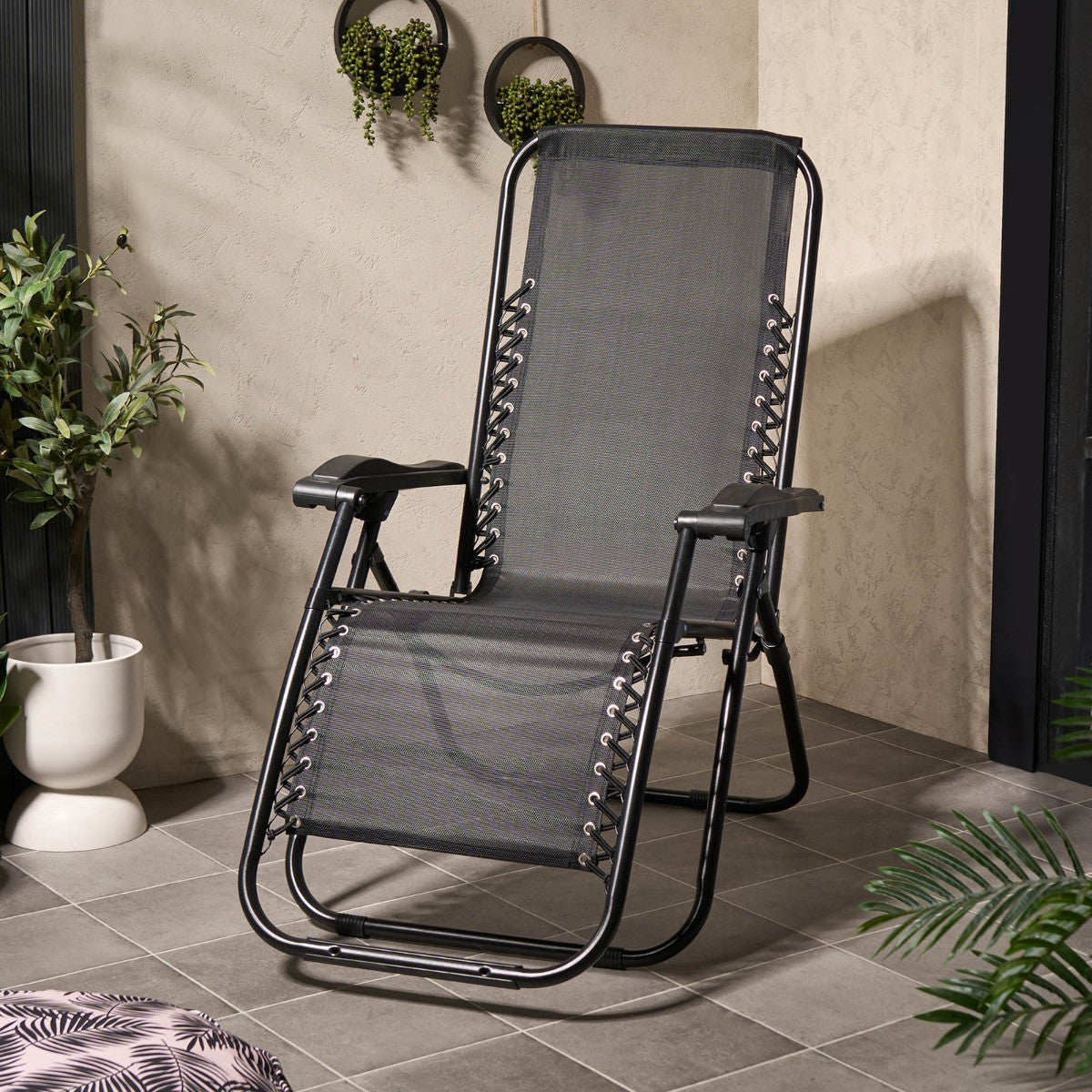 2 Pack Zero Gravity Sun Lounging Garden Chairs 🇬🇧