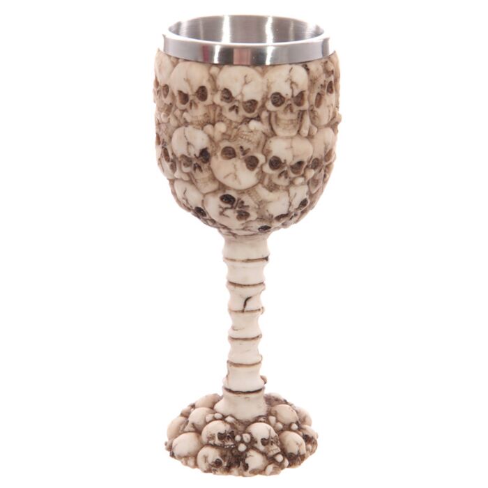 Decorative Multi Skull & Spine Goblet 🇬🇧