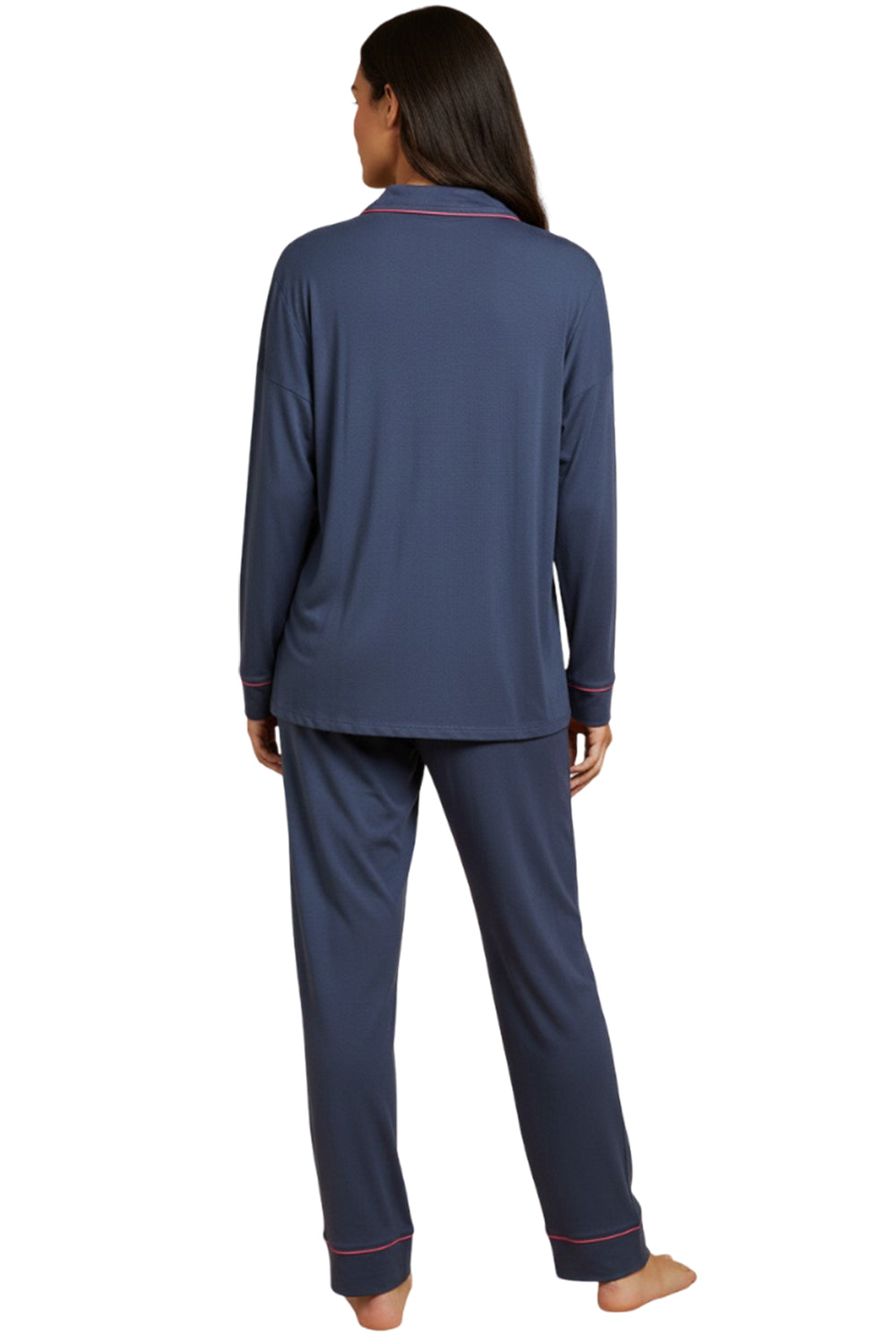 Women’s Long Sleeve Pyjama Set – Silk Satin Fabric Sleepwear 🇬🇧