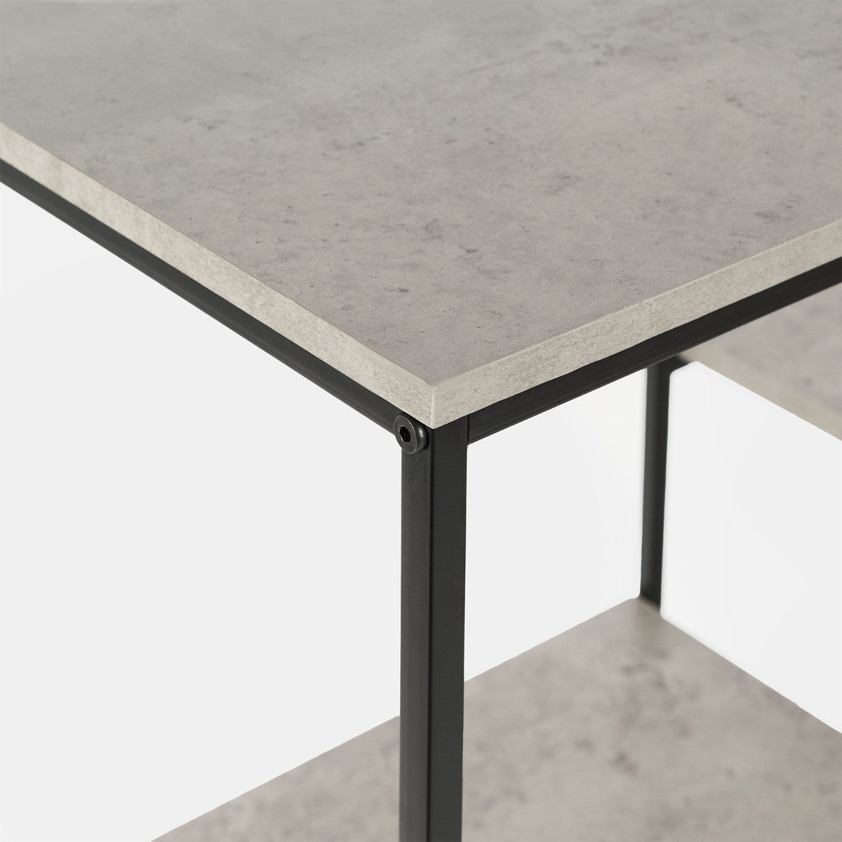 Manhattan 5-Tier Shelving Unit – Concrete Effect 🇬🇧