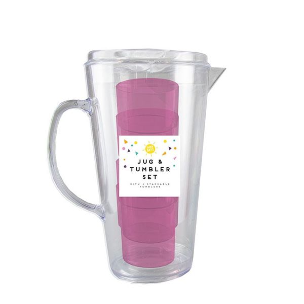 Summer Jug and 4 Tumbler Set 🇬🇧