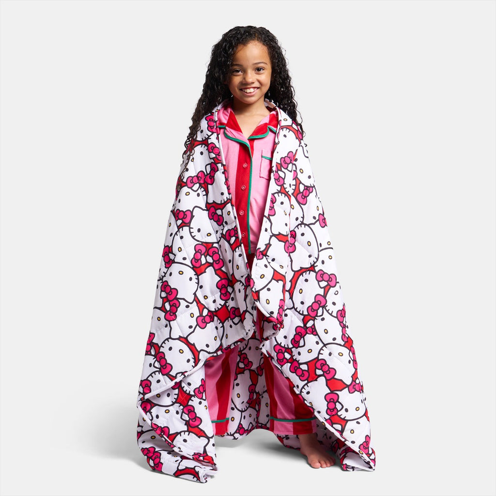 Kids Hello Kitty Weighted Blanket, Red - 3kg 🇬🇧
