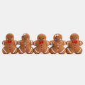 Gingerbread Man Shaped Draught Excluder - Brown 🇬🇧