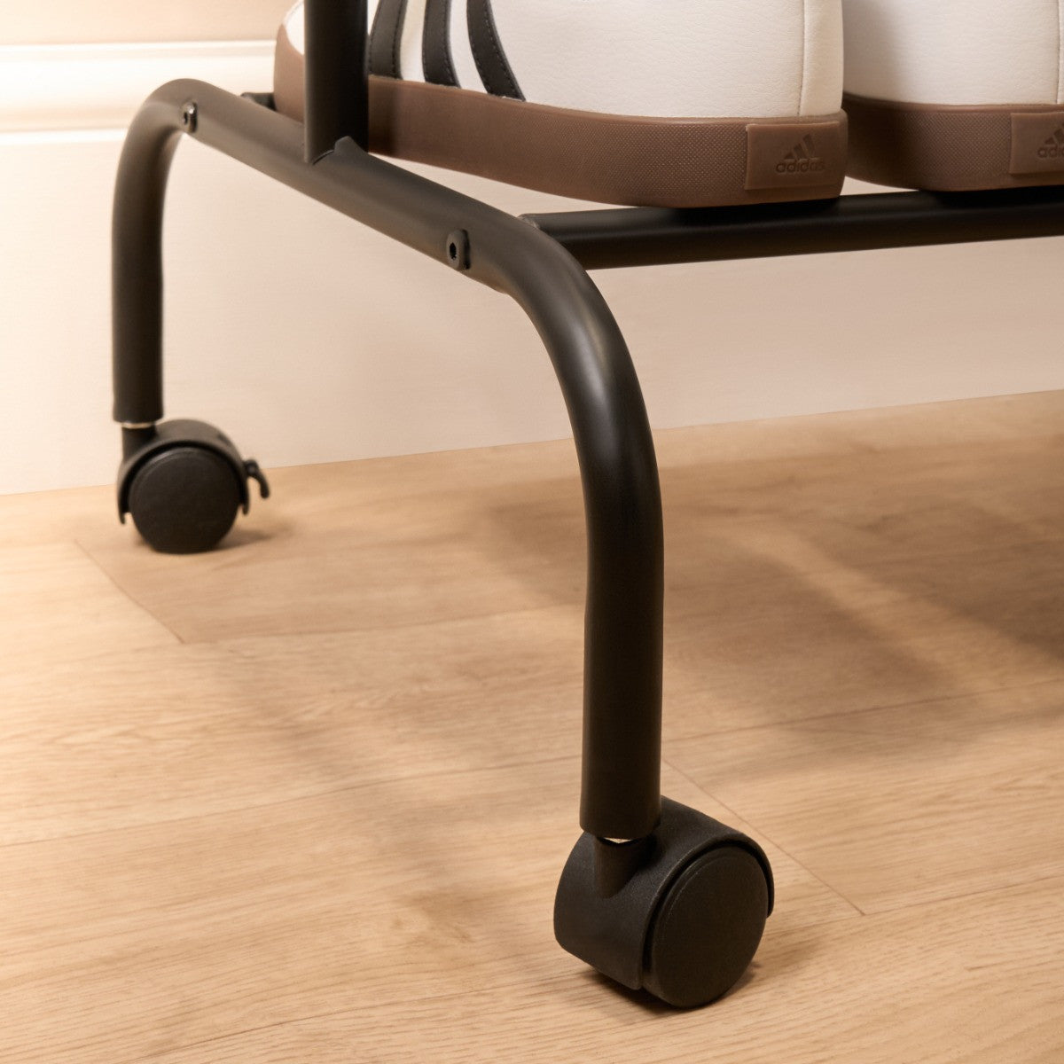 Heavy Duty Clothes Rail With Rack - Black/Wood 🇬🇧