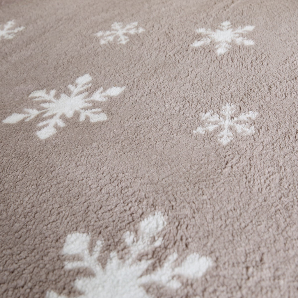Snowflake Teddy Duvet Cover Set - Natural 🇬🇧