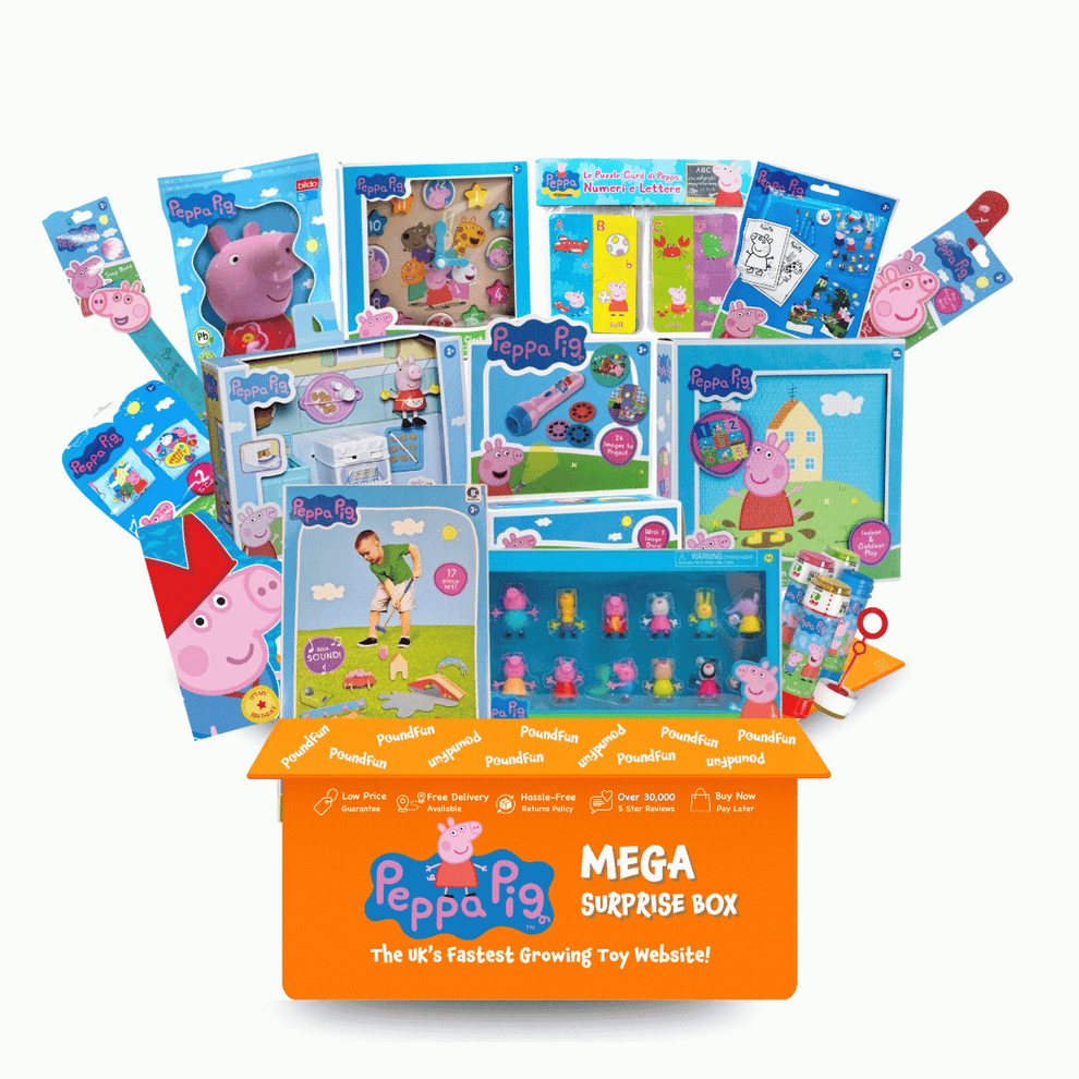 Peppa Pig Mega Mystery Box 🇬🇧