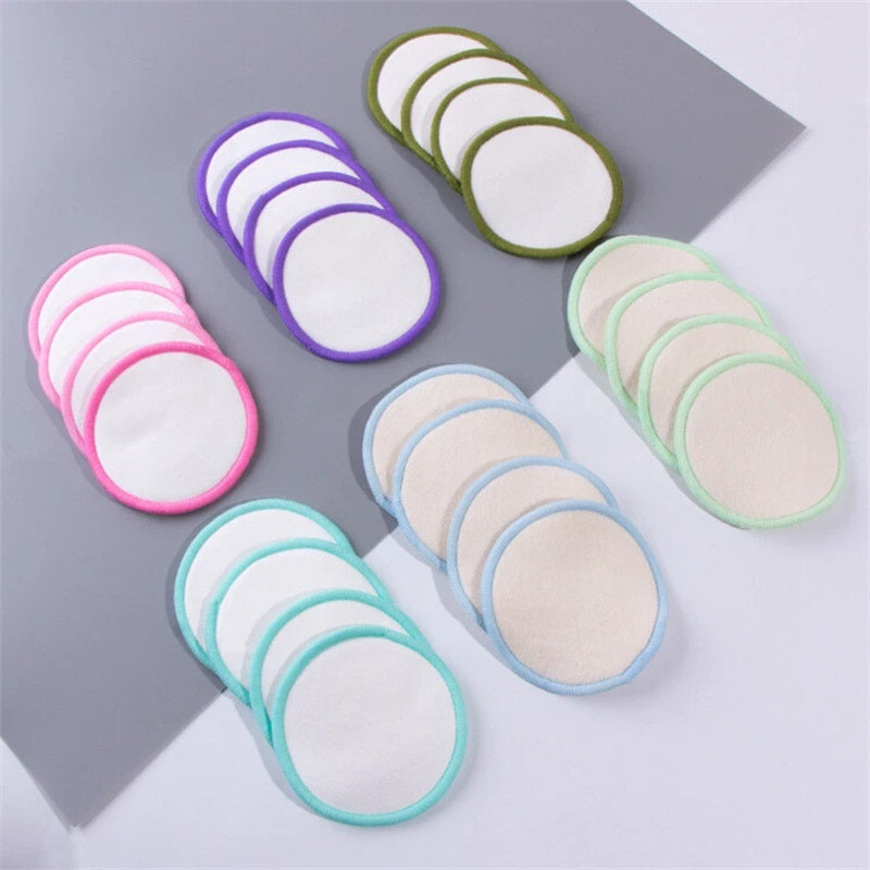 20 x Make up Remover Pads Microfiber Cleaner Puff Reusable Face Cleansing Cloth 🇬🇧