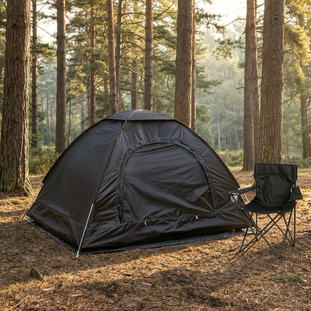 Two Person Tent - Black 🇬🇧