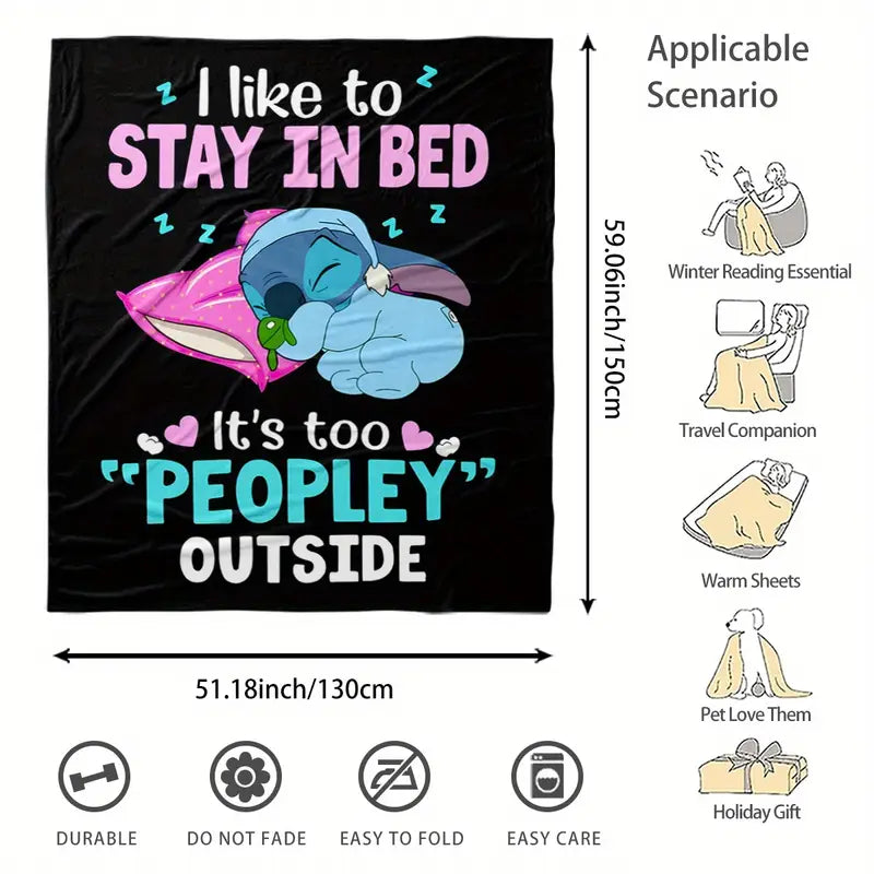 Stitch Blanket/Throw 🇨🇳