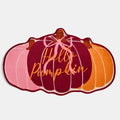 Hello Pumpkin Slogan Printed Bath Mat - Multi 🇬🇧