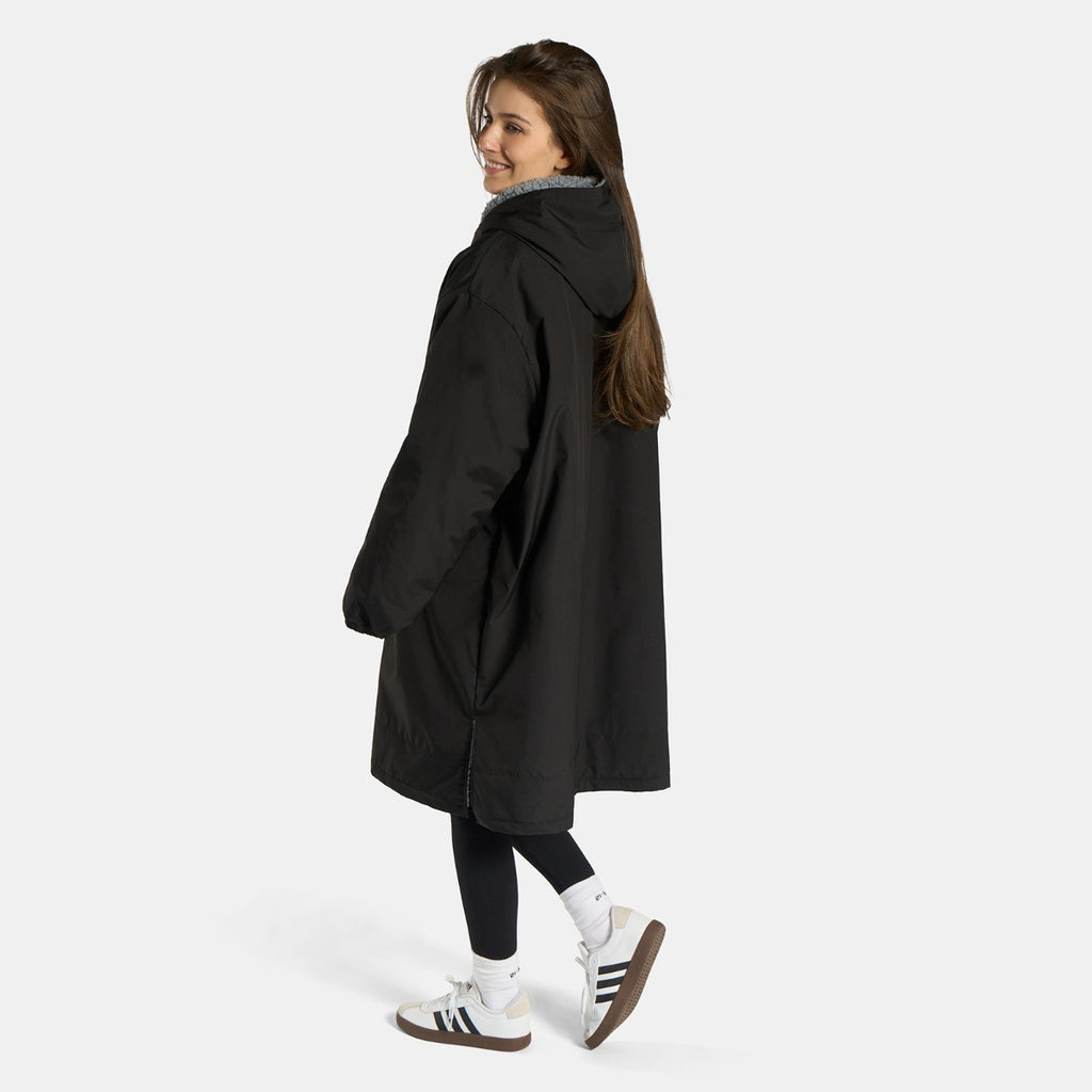Adults Water Resistant Sherpa Drying Robe - Black
🇬🇧