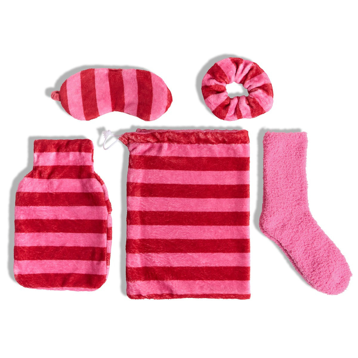 Candy Stripe Hot Water Bottle Gift Set 🇬🇧