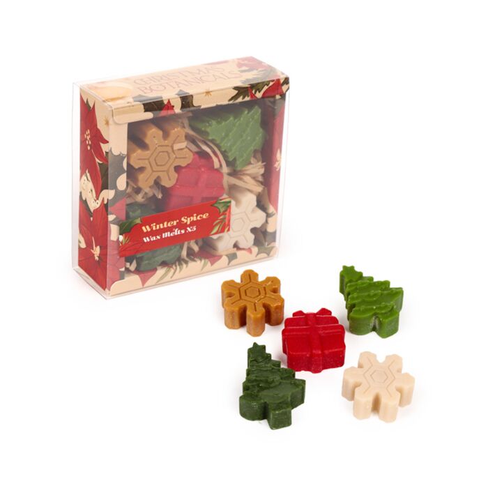 Handmade Wax Melt Set of 5 - Winter Spice Christmas Botanicals 🇬🇧