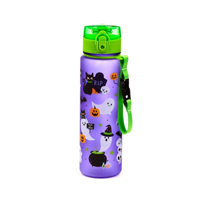 600ml Shatterproof Pop Top Water Bottle - Spooky 🇬🇧