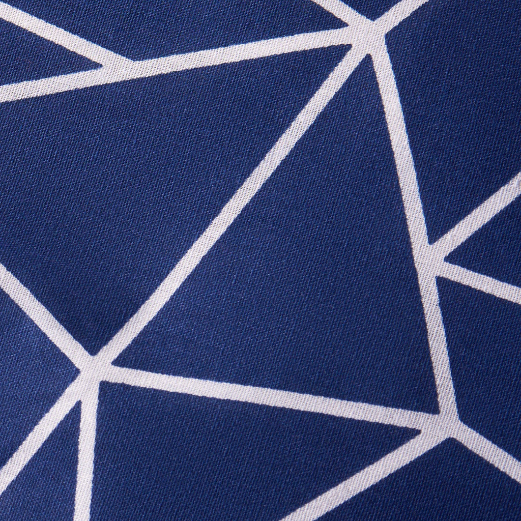 Shapes Duvet Cover Set - Navy 🇬🇧