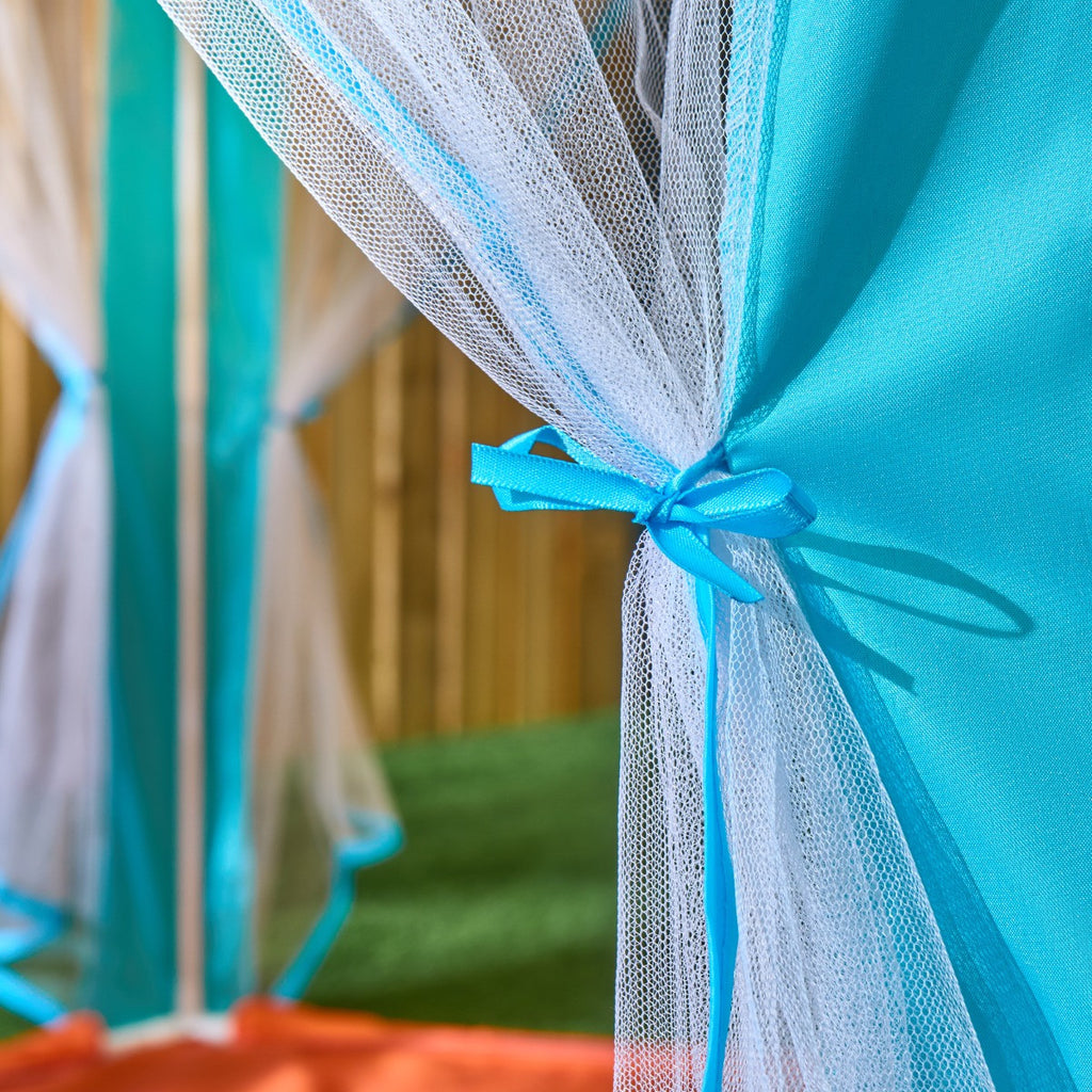 Kids Outdoor Play Tent with Curtains 🇬🇧