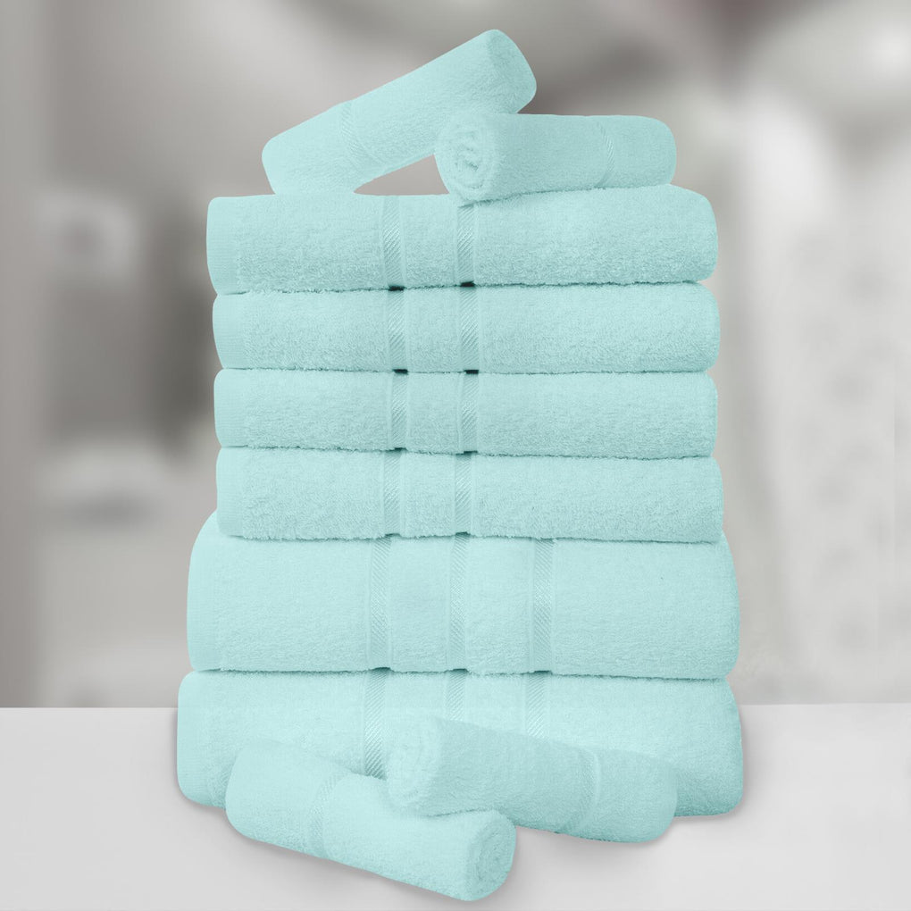10 Piece Absorbent Cotton Towel Set 🇬🇧