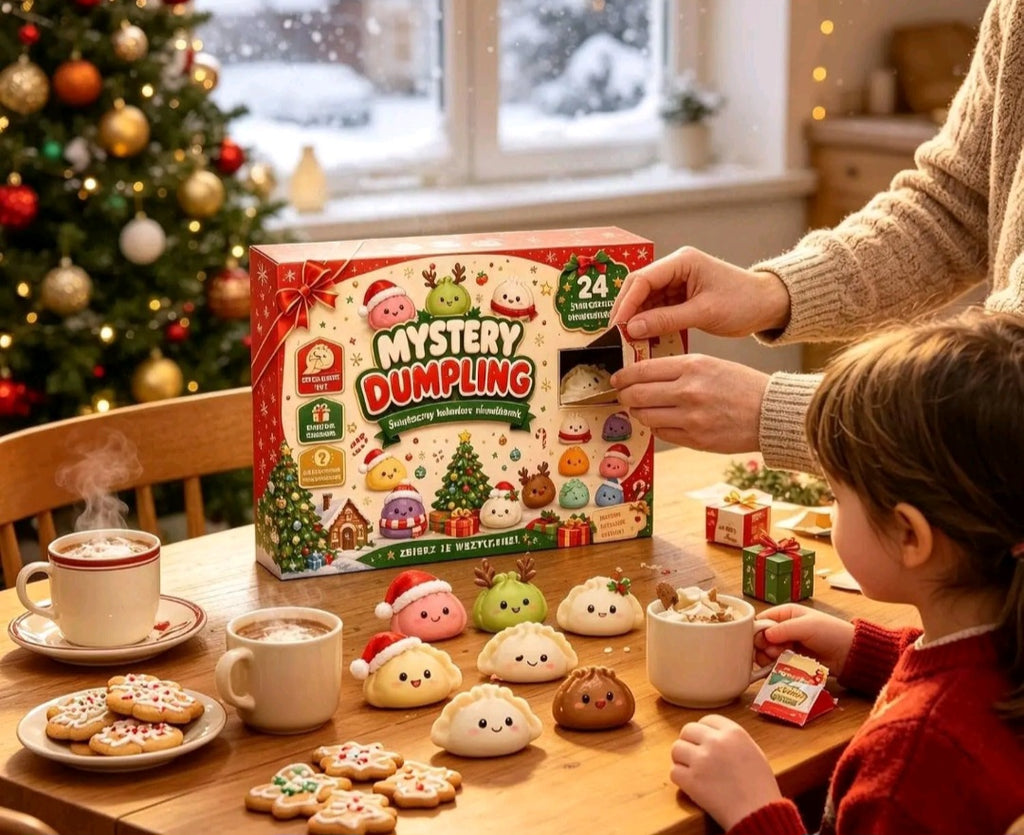 Christmas Squishy Advent Calendar 2026 - Fidget Christmas Countdown 🇬🇧
