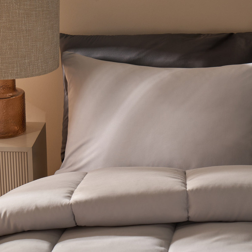 Coverless 10.5 Tog Duvet Set silver 🇬🇧