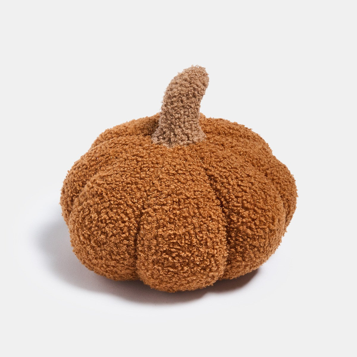 Boucle Pumpkin Doorstop - Burnt Orange 🇬🇧