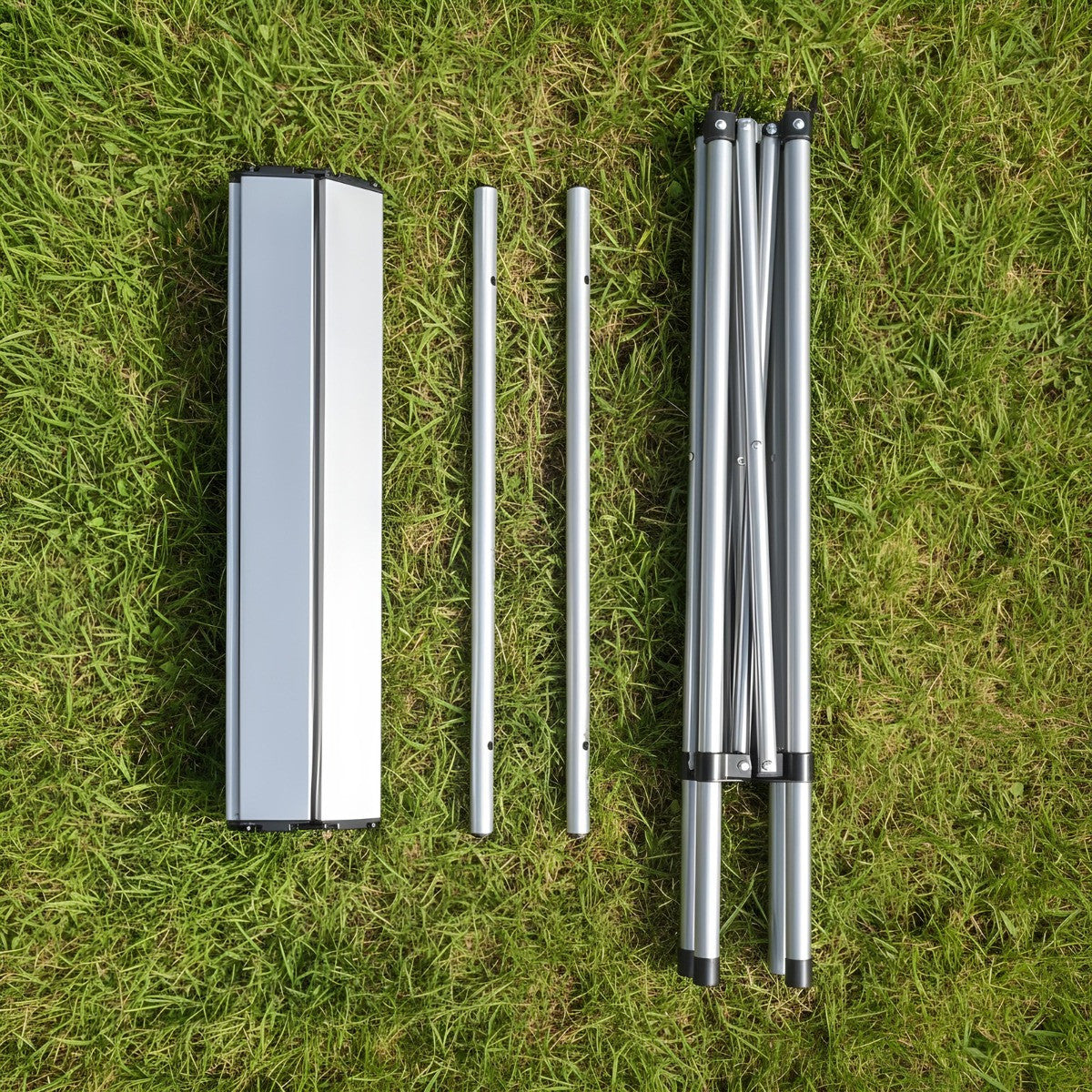 Foldable Camping Table - Grey 🇬🇧