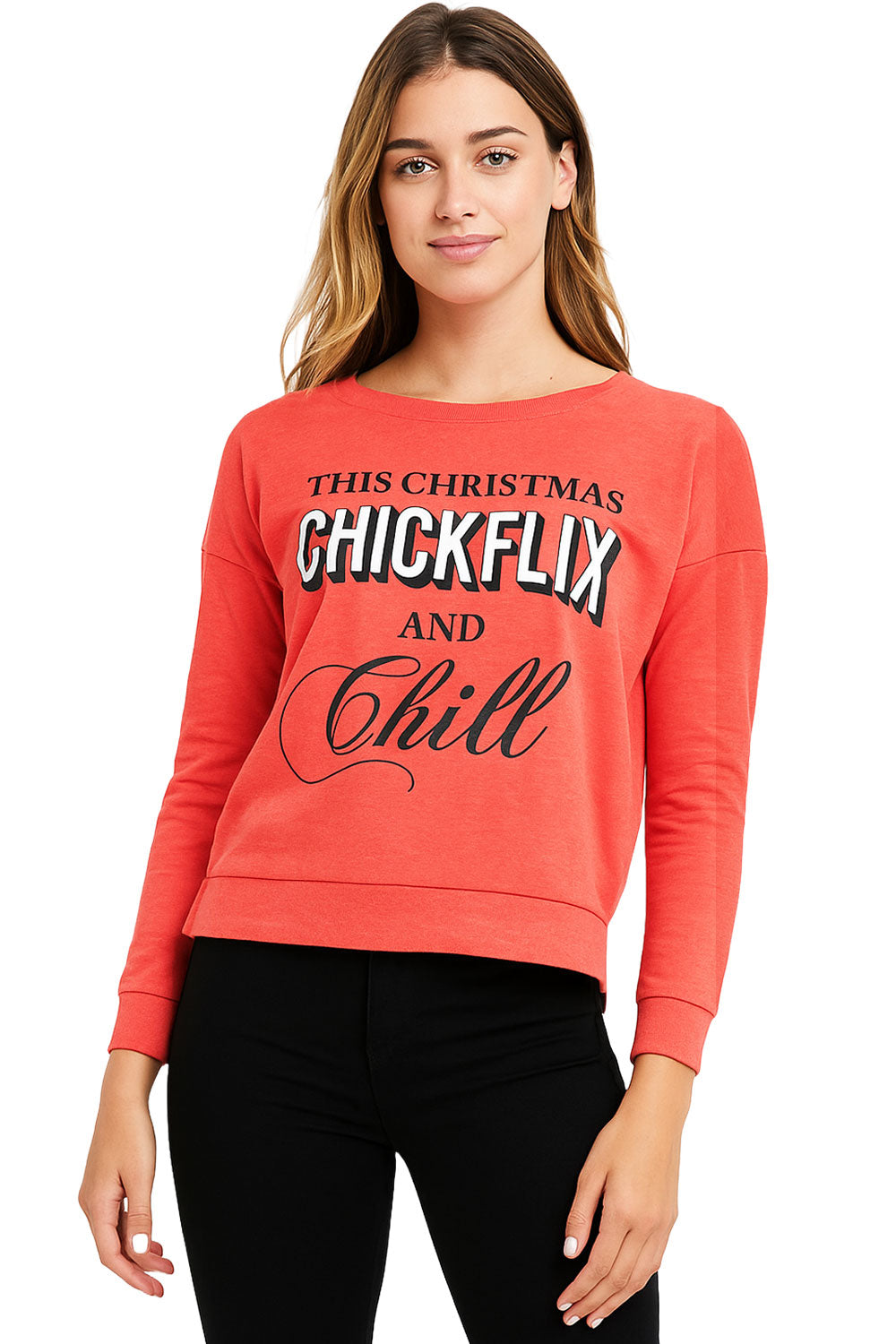 Women’s Christmas Sweatshirt 2 Pack – Festive Holiday Slogan Jumpers 🇬🇧
