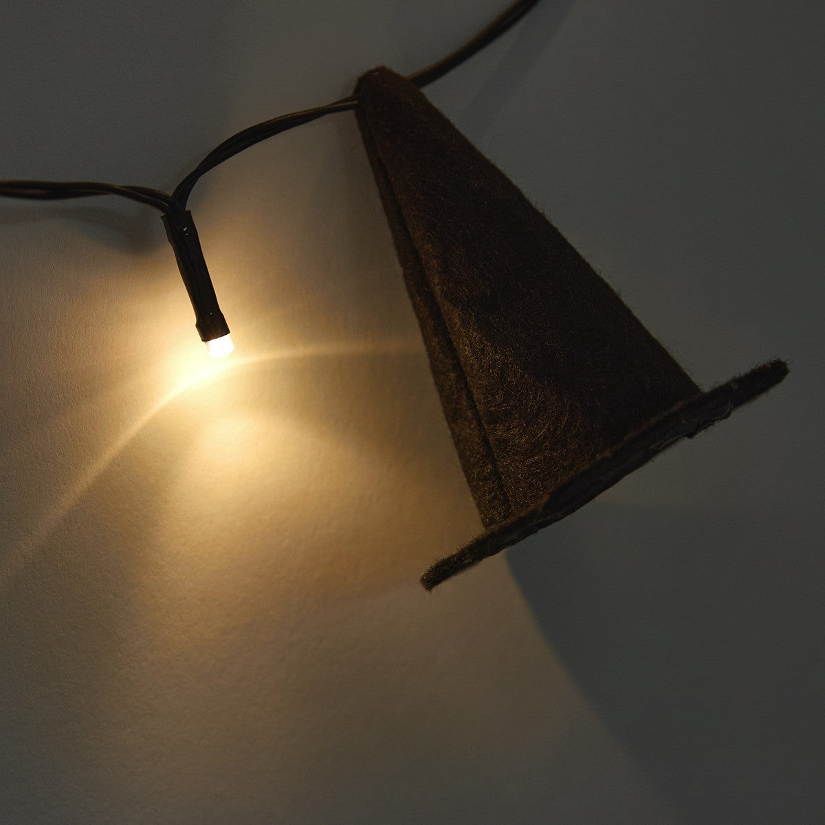 10 Pack Witch's Hat String Lights - Black 🇬🇧