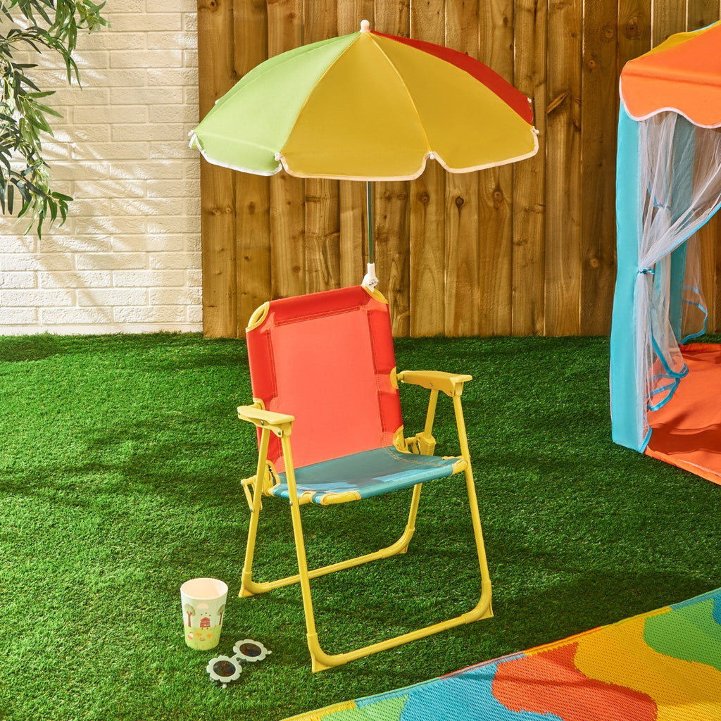 Kids Print Chair With Parasol 🇬🇧