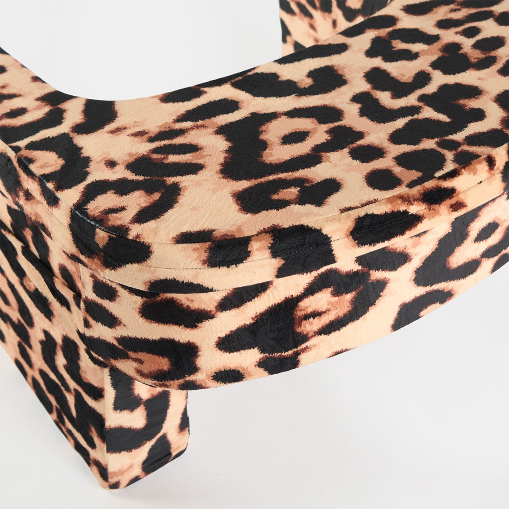 Leopard Print Gaming Desk Lap Pillow - Natural 🇬🇧