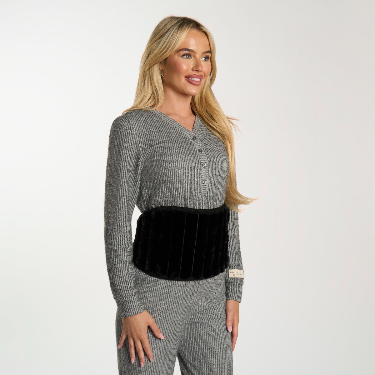 Adjustable Ribbed Hot Water Bottle Belt 🇬🇧