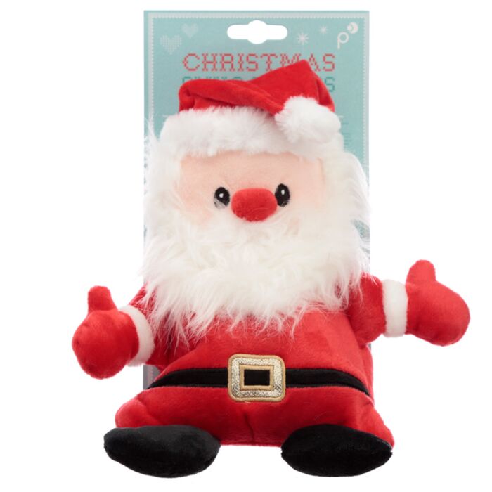Hot Water Bottle with Plush Cover 650ml - Christmas Santa 🇬🇧