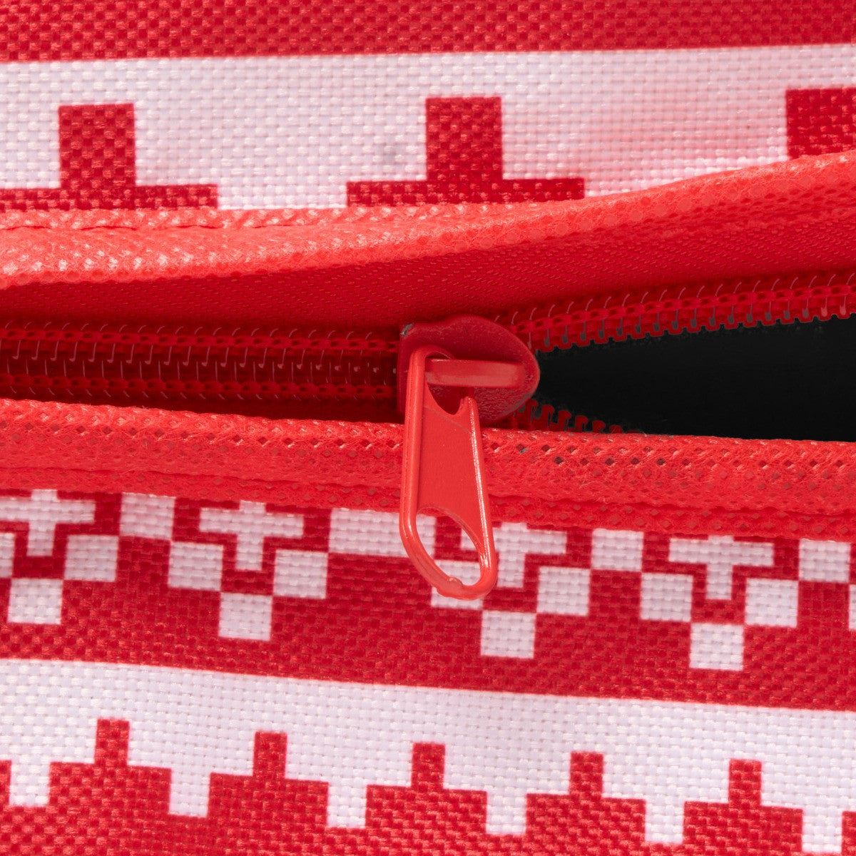Christmas Nordic Print Wrap Storage Bag - Red 🇬🇧