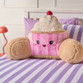 Sprinkles The Cupcake Cuddle Cushion - Pink/Natural 🇬🇧