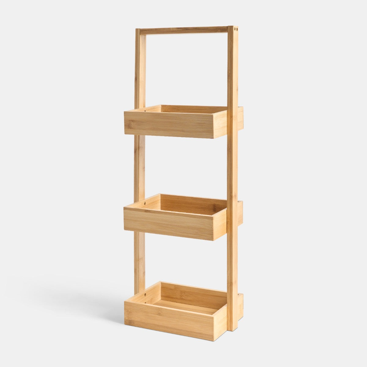 3-Tier Bamboo Storage Caddy - Natural 🇬🇧