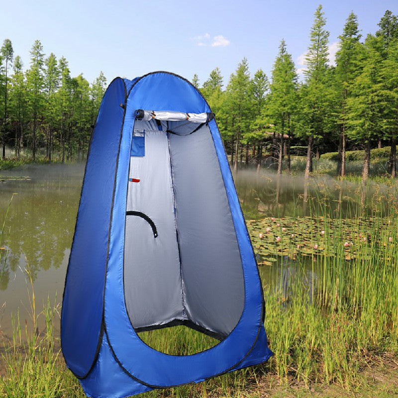 Toilet Shower Tent Pop-up Changing Tent with Tent Bag for Outdoor Travel Camping - Green 🇬🇧