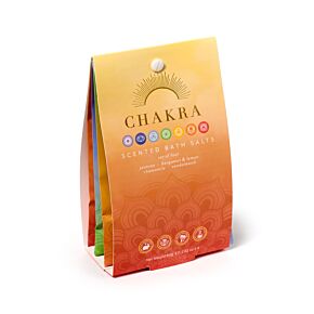 Set of 4 Chakra Bath Salt Sachets 🇬🇧