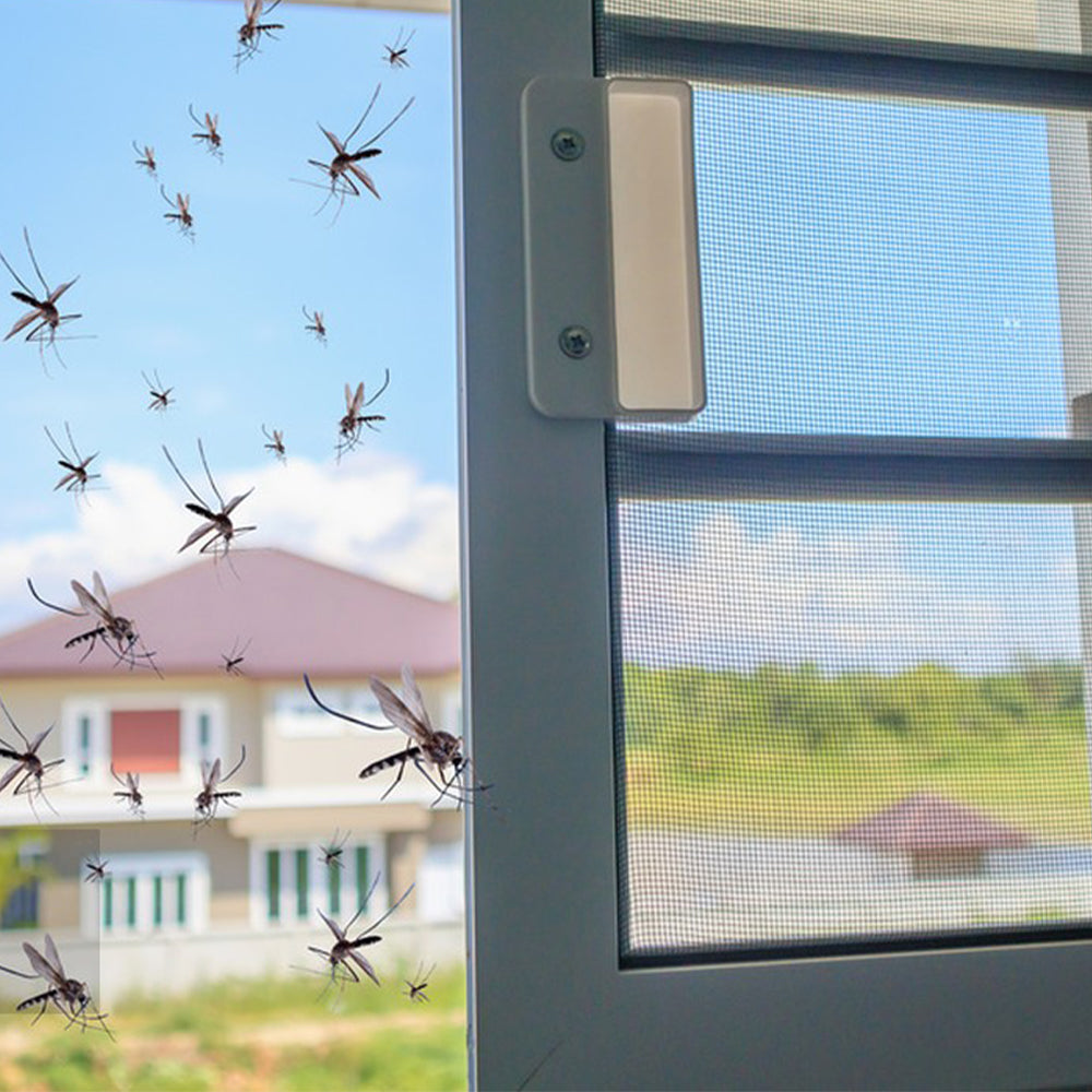 Black Window Screen Mesh Net Bug Mosquito Fly Insect Moth Door Netting 🇬🇧
