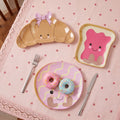 3 Pack Sweetie Pie Shaped Plates - Multi 🇬🇧
