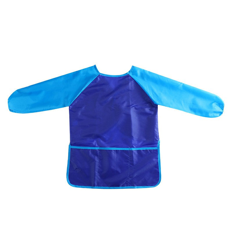 Waterproof Art Aprons Small Painter Long Sleeve Art Smock with 3 Roomy Pockets 🇬🇧