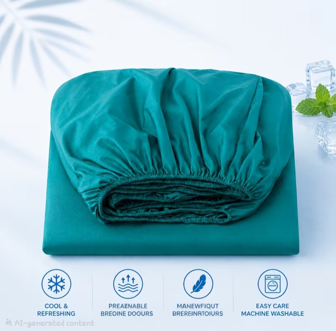 Summer Cooling Fitted Sheet  🇬🇧
