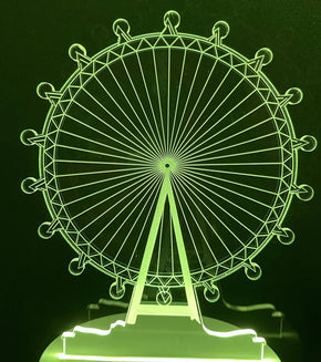 3D Illusion Night Lamp London Eye 🇬🇧