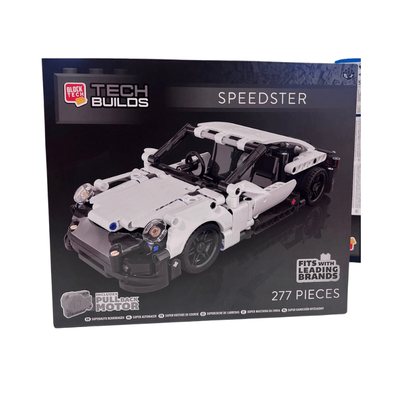 Block Tech - Tech Builds Build Your Own White Speedster Car 🇬🇧